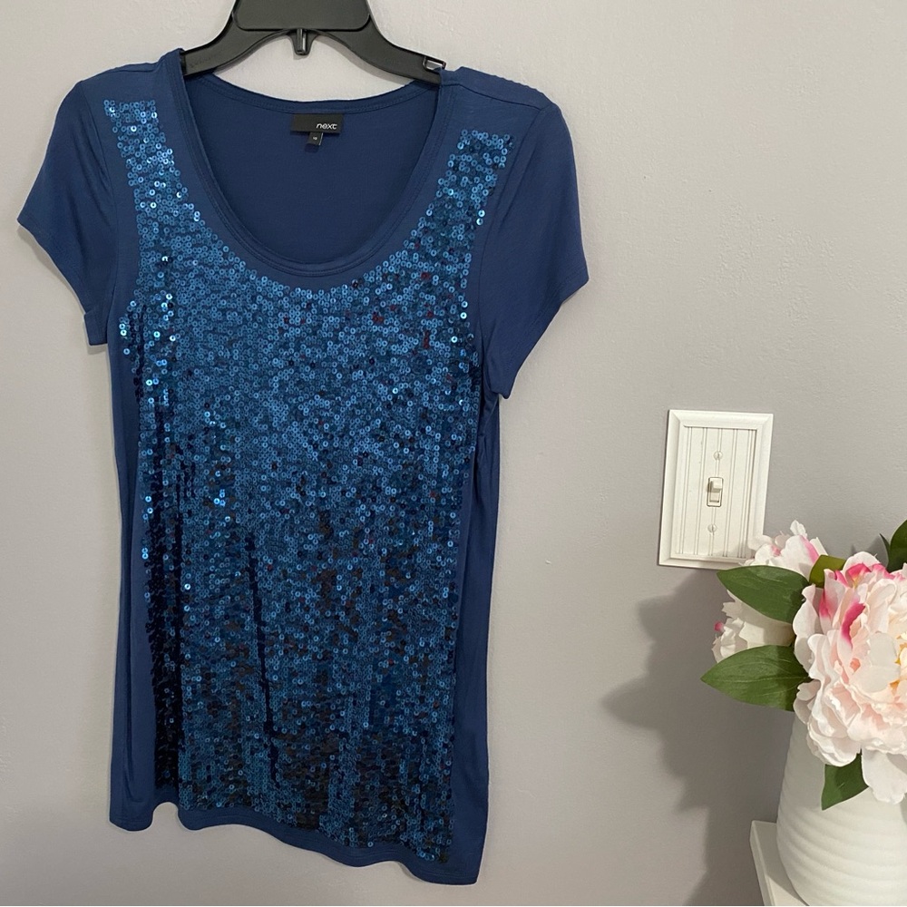Sequin t-shirt from NEXT NWOT